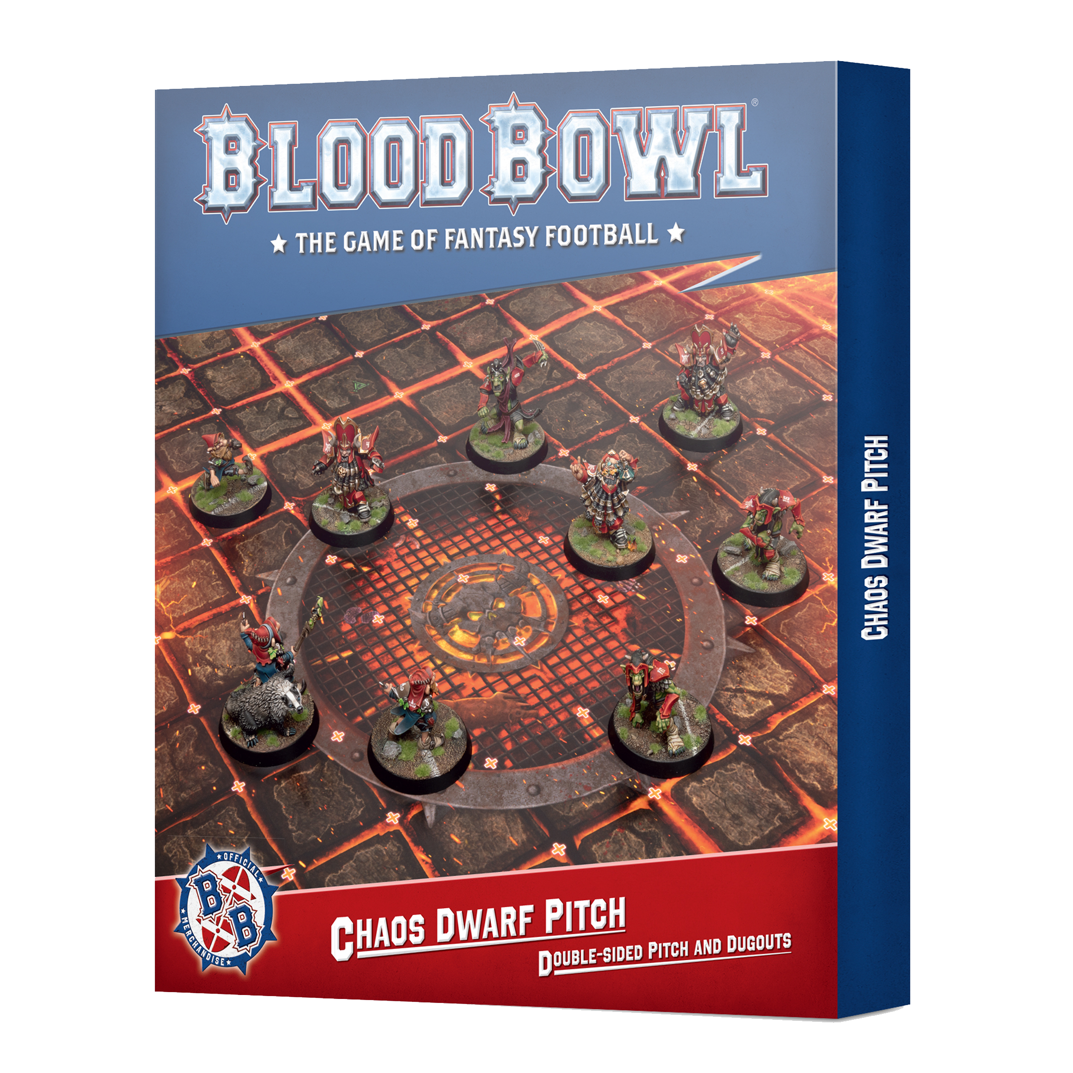 Chaos Dwarf Team Pitch & Dugouts
