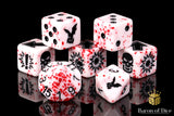 Murderous - Bloody Football Dice (Set of 7)