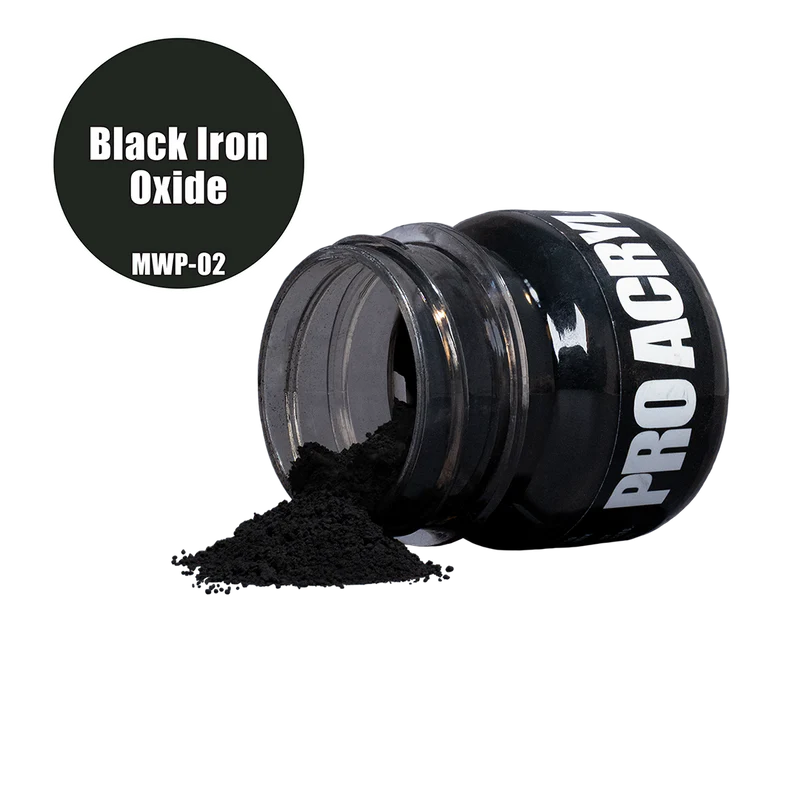 PRO Acryl Weathering Pigments - Black Iron Oxide
