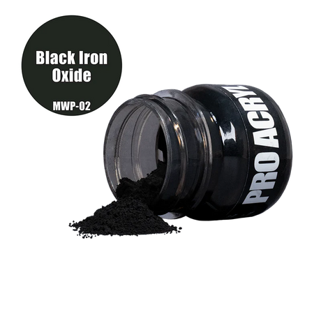 PRO Acryl Weathering Pigments - Black Iron Oxide