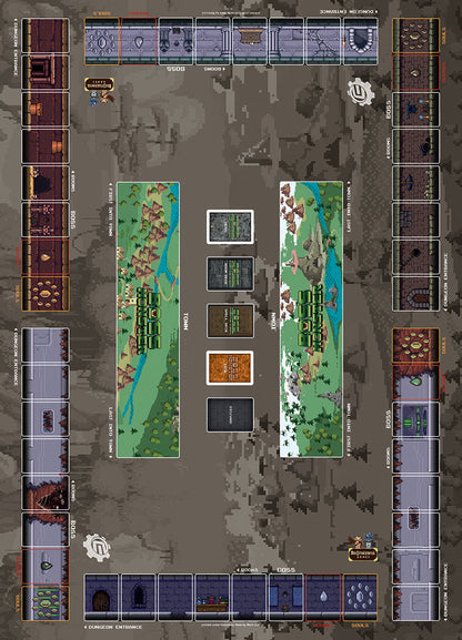 Boss Monster 6 Player Play Mat
