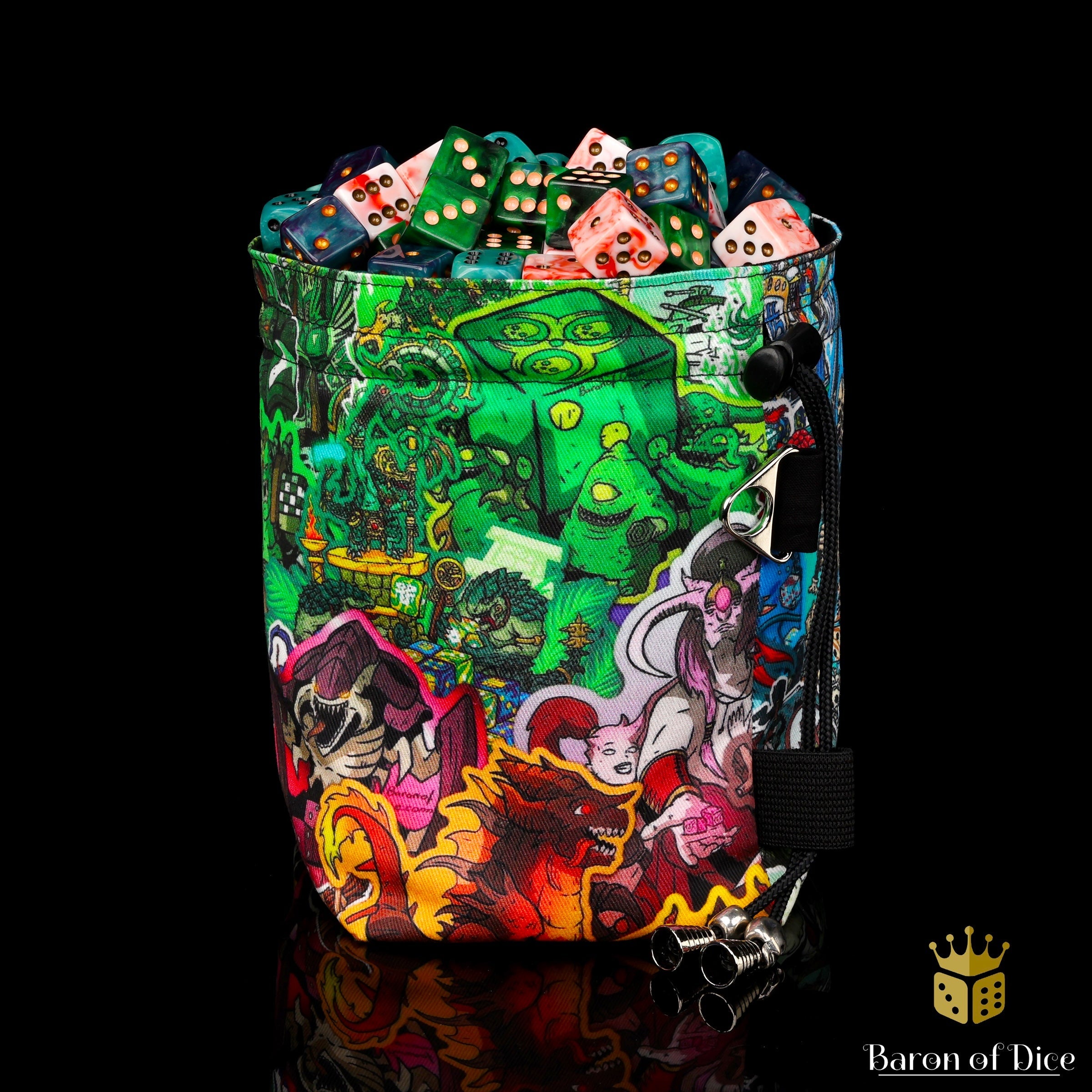 Baron Collage - Dice Bag