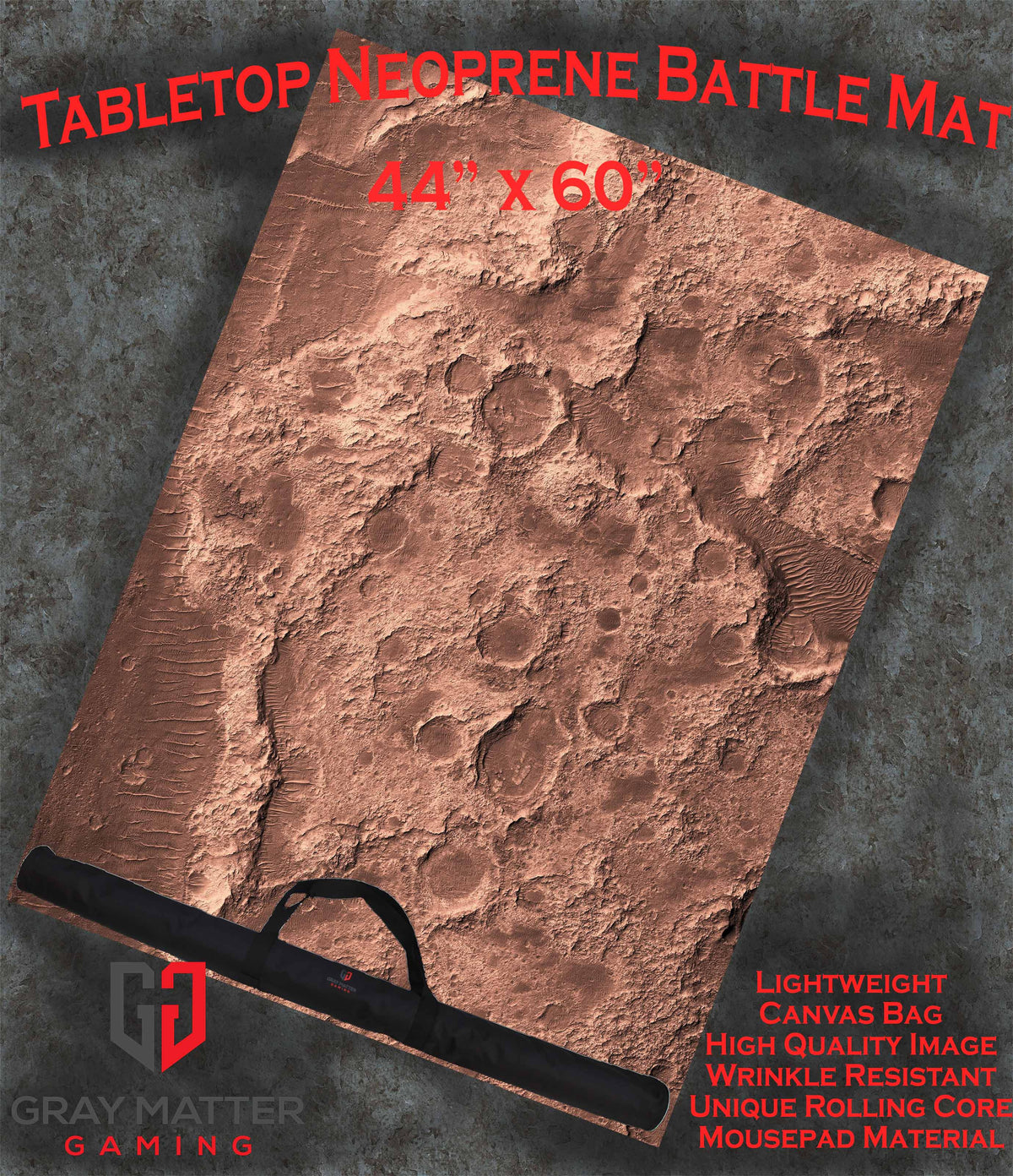 Barren Lands - Neoprene Battle Mat with Bag