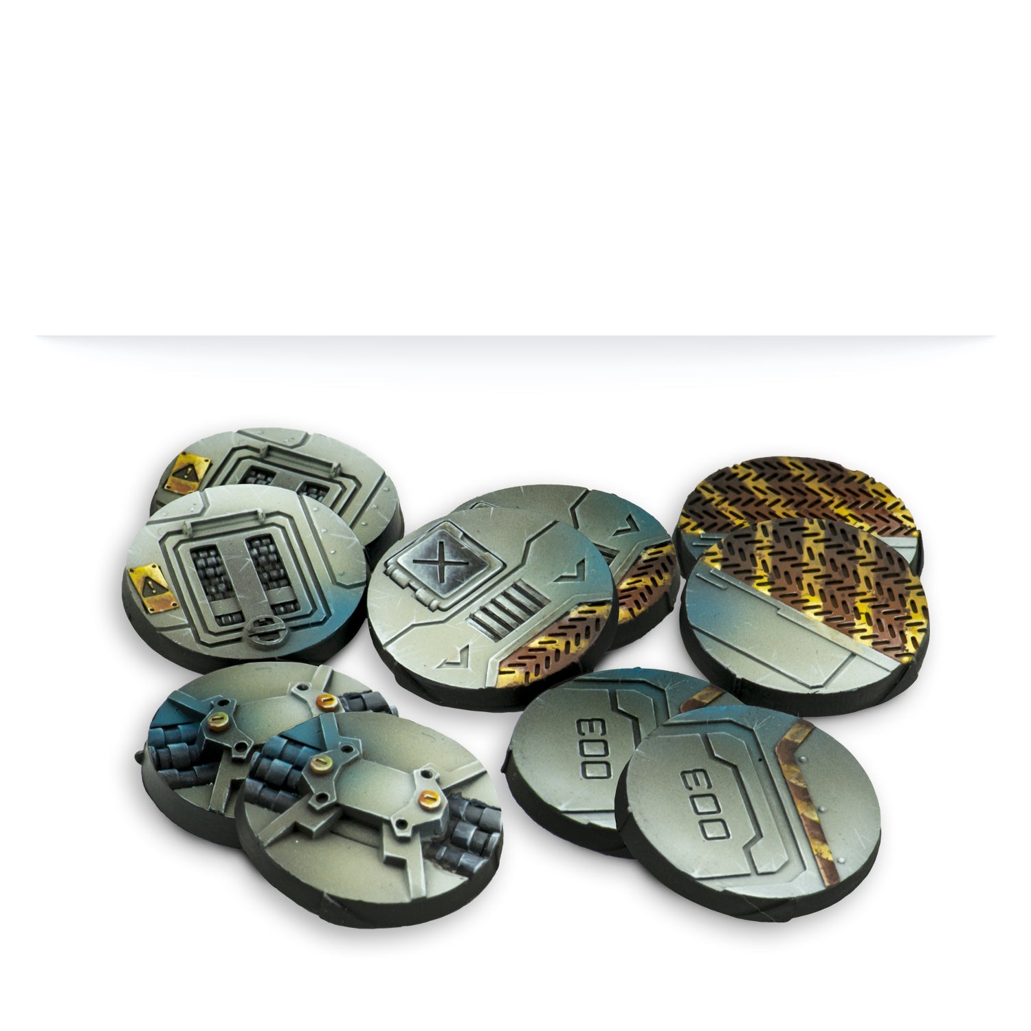 25mm Scenery Bases, Alpha Series