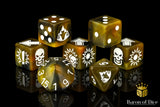 Glorious Ale - Bloody Football Dice (Set of 7)