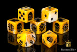 Go for Gold - Bloody Football Dice (Set of 7)