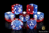 Revolution - Bloody Football Dice (Set of 7)