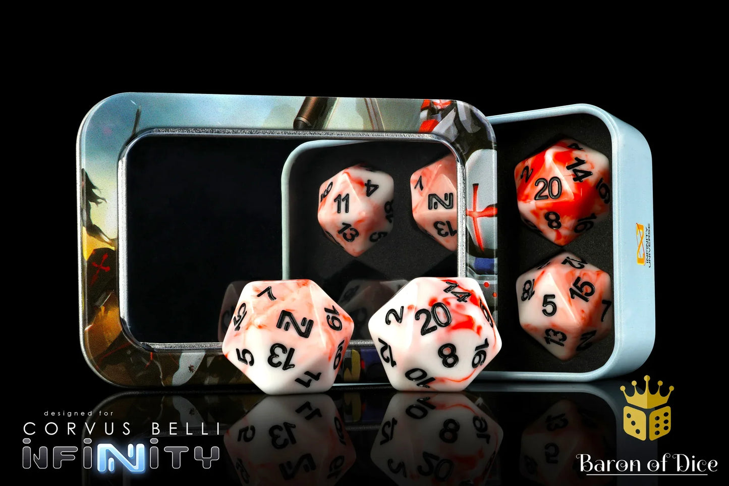 INFINITY: BLOODY INTENT, DICE SET
