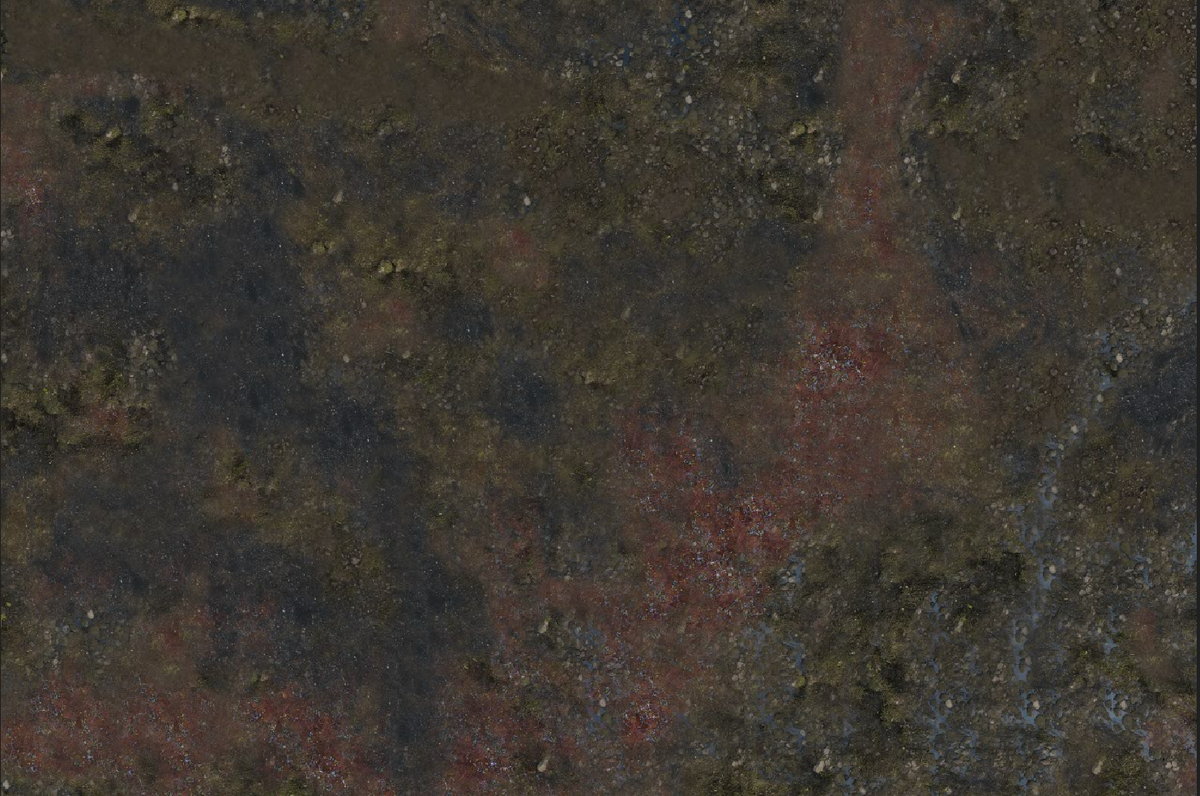 Swampy Bog - Neoprene Battle Mat with Bag