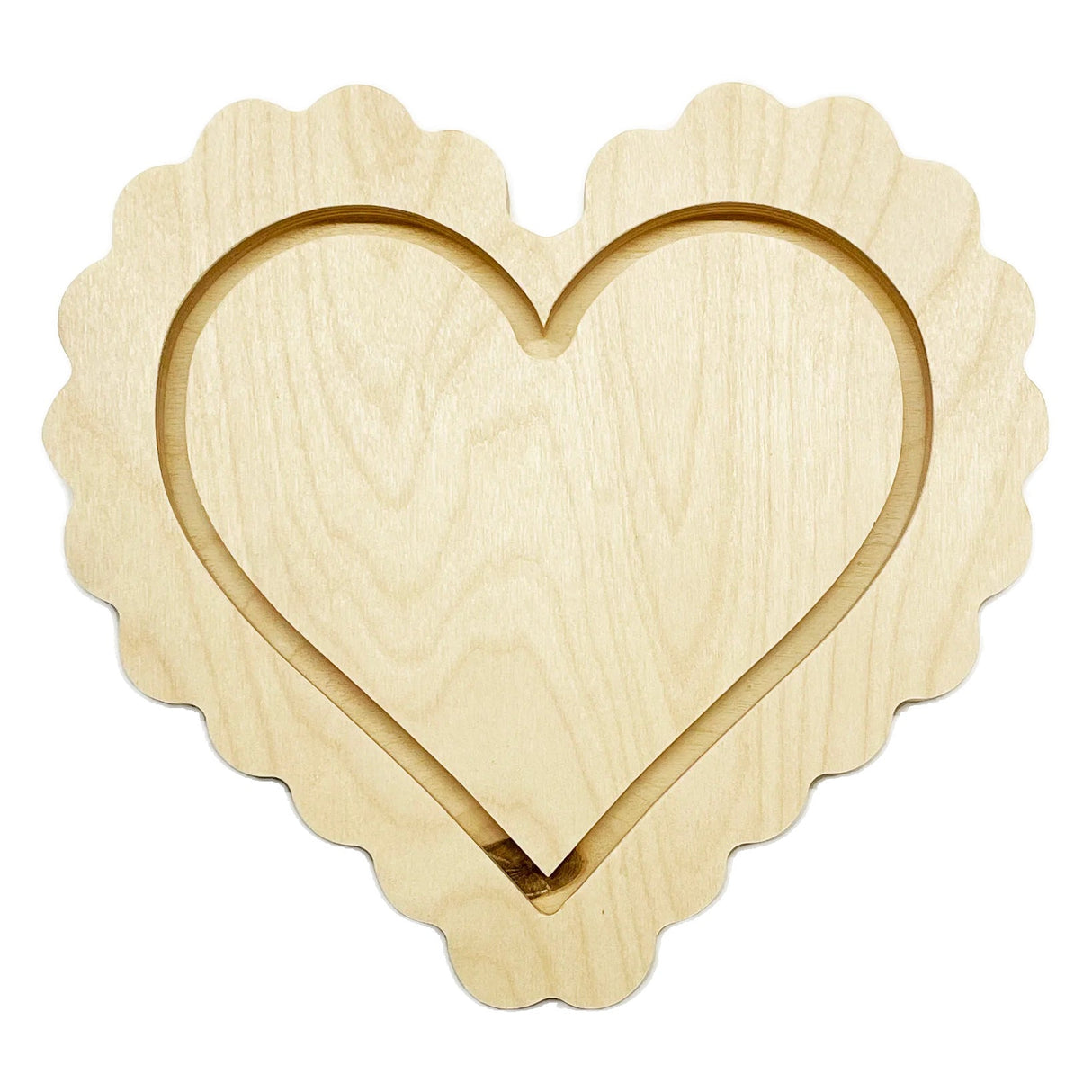 Trekell Candy Heart Floater Panel - Wooden Painting Canvas