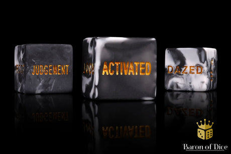 Keyword Counters - Matte Marbled - Set of 12