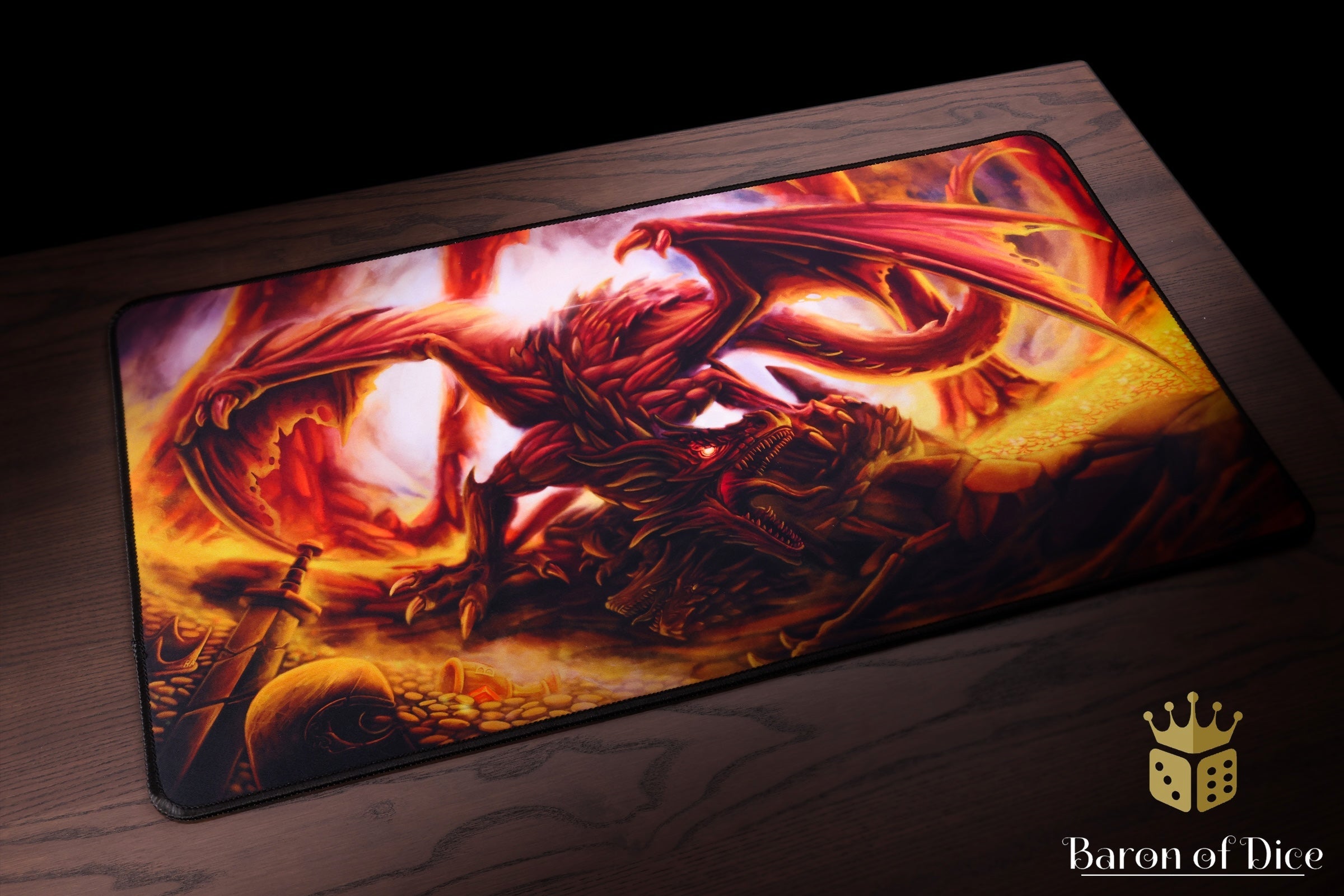 Premium Oversized Playmat - Dragon Lair