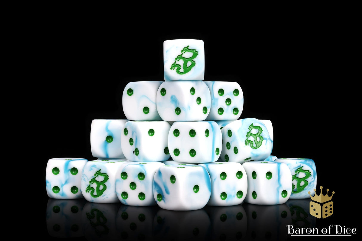 Hydra Dice - White Shadow