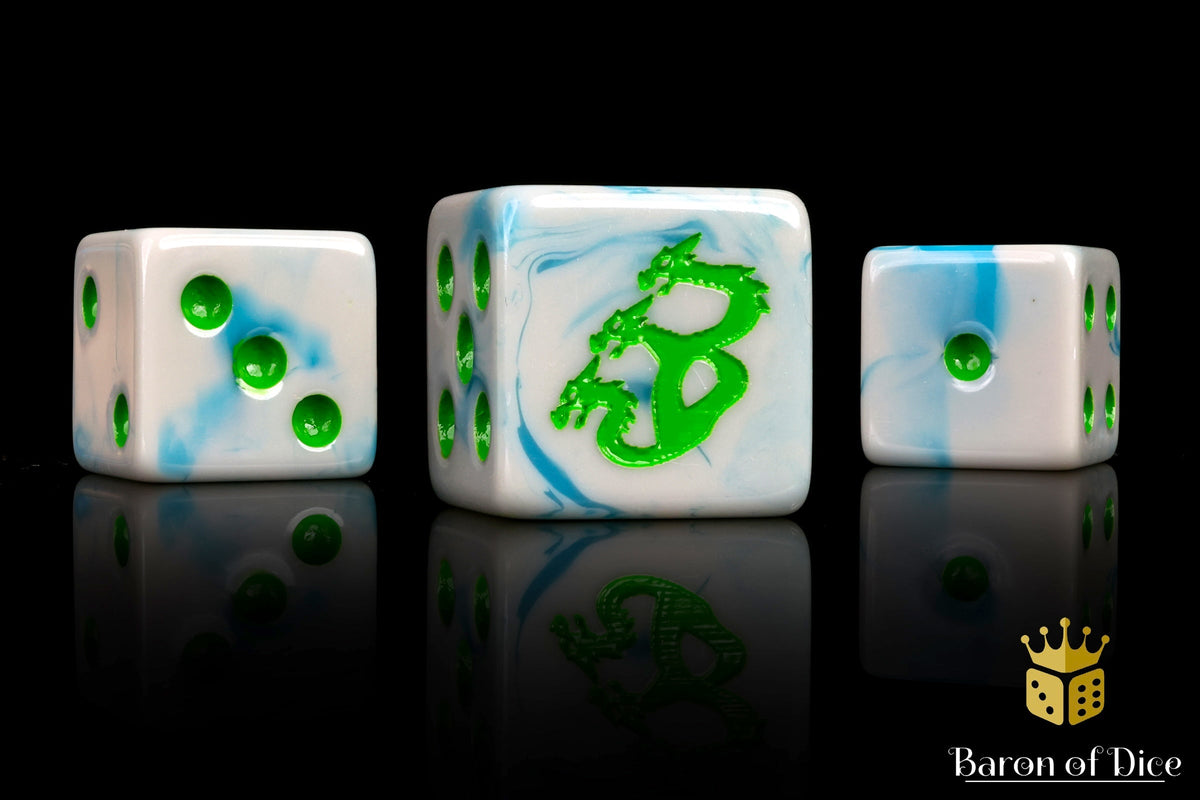 Hydra Dice - White Shadow