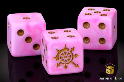 Cogs of Chaos Dice - Tortured Flesh