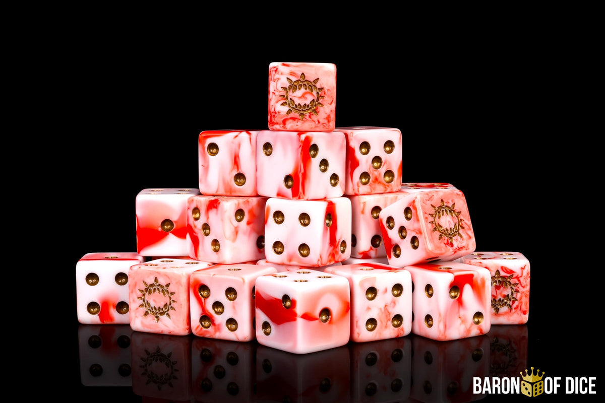 Carnage Dice - White
