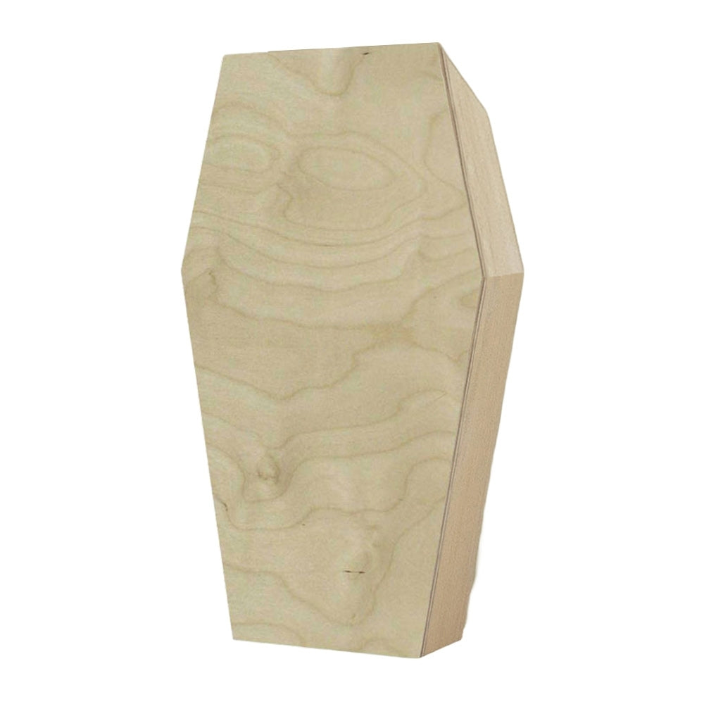 Trekell Coffin Cradled Panel - Wooden Painting Halloween Canvas