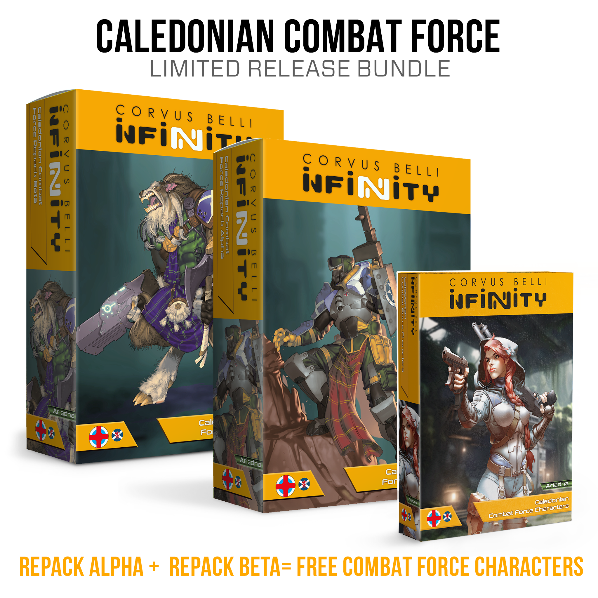 Caledonian Combat Force Bundle [LIMITED RELEASE]