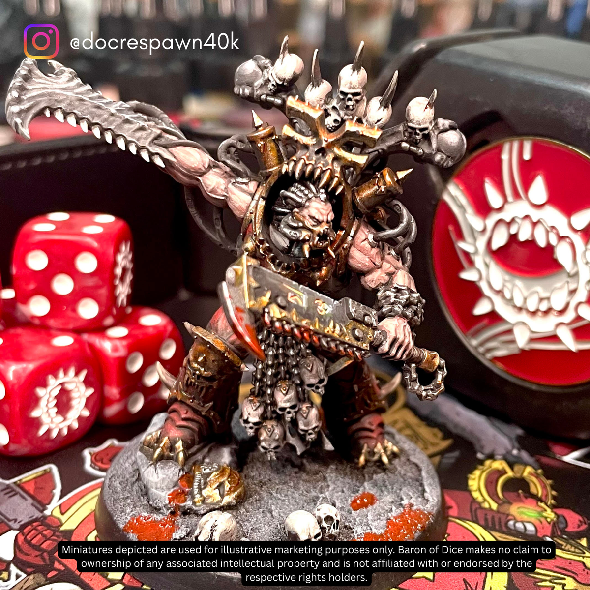 Carnage Dice - Red