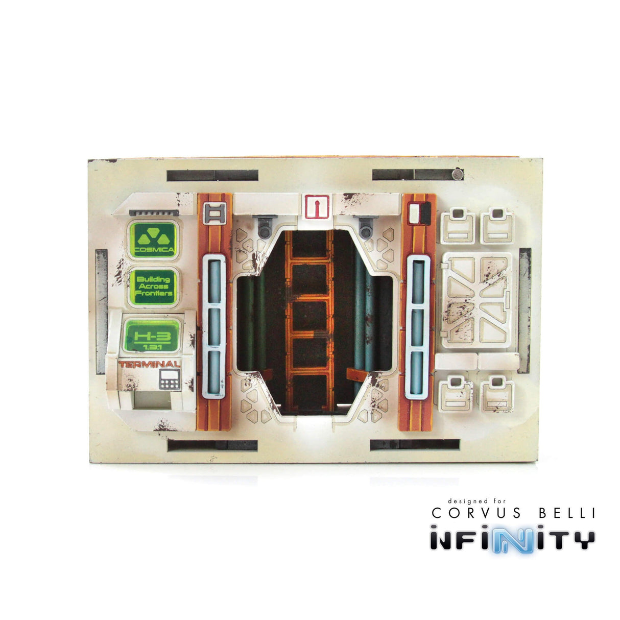 Cosmica HAB Transfer Tunnel Facade