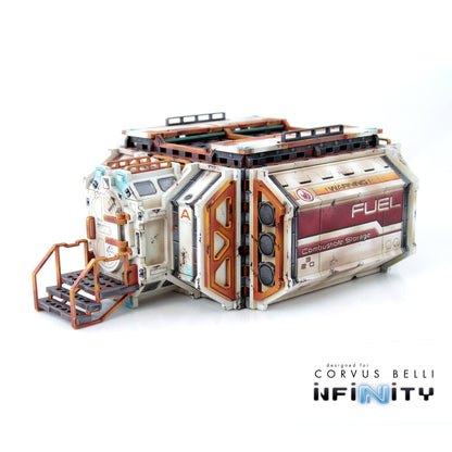 Cosmica Fuel Facade