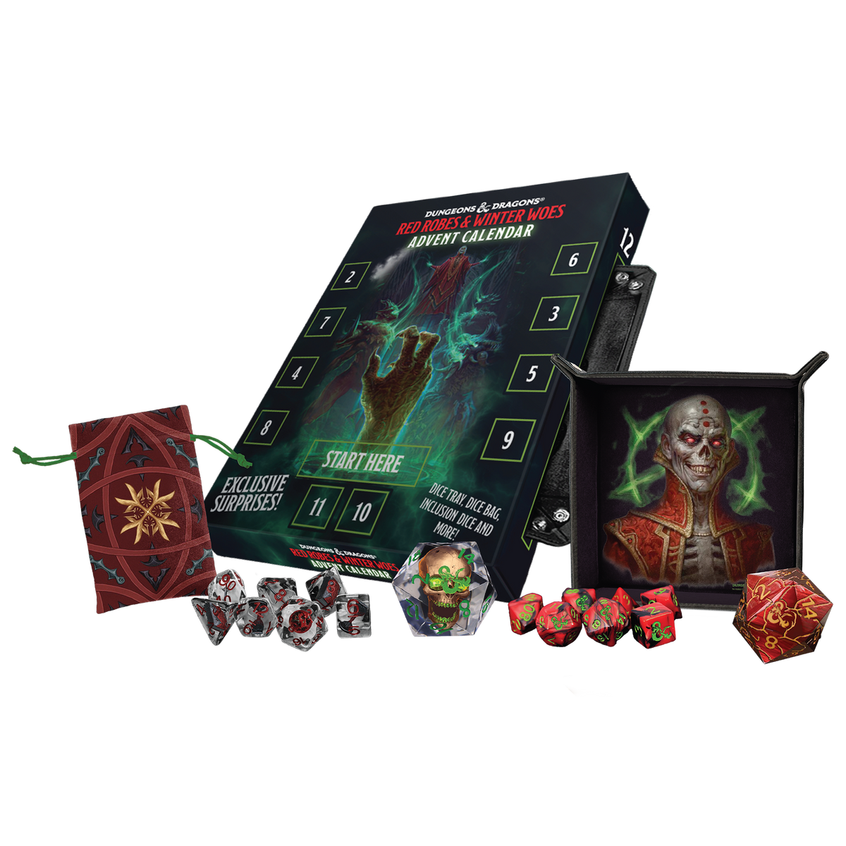 Red Robes & Winter Woes: Dungeons & Dragons Advent Calendar