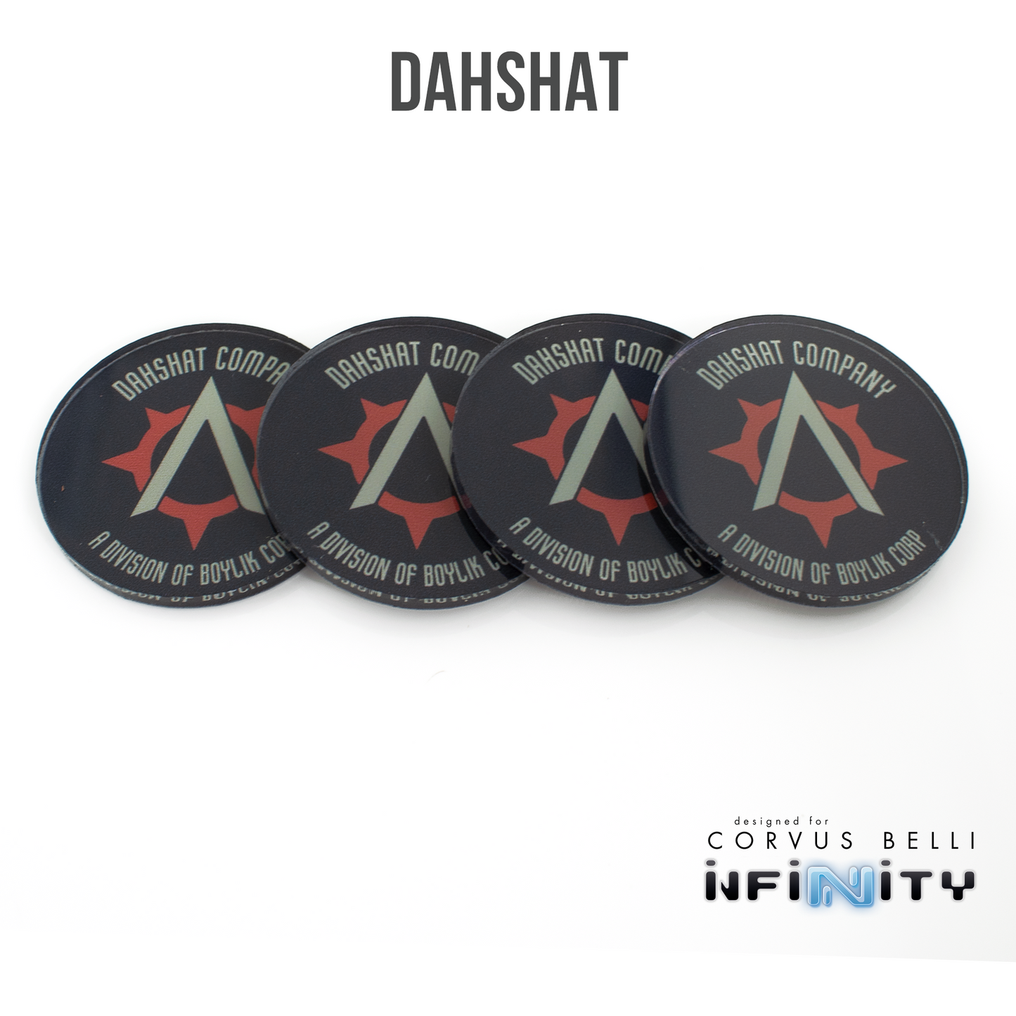 Infinity Faction Command Tokens