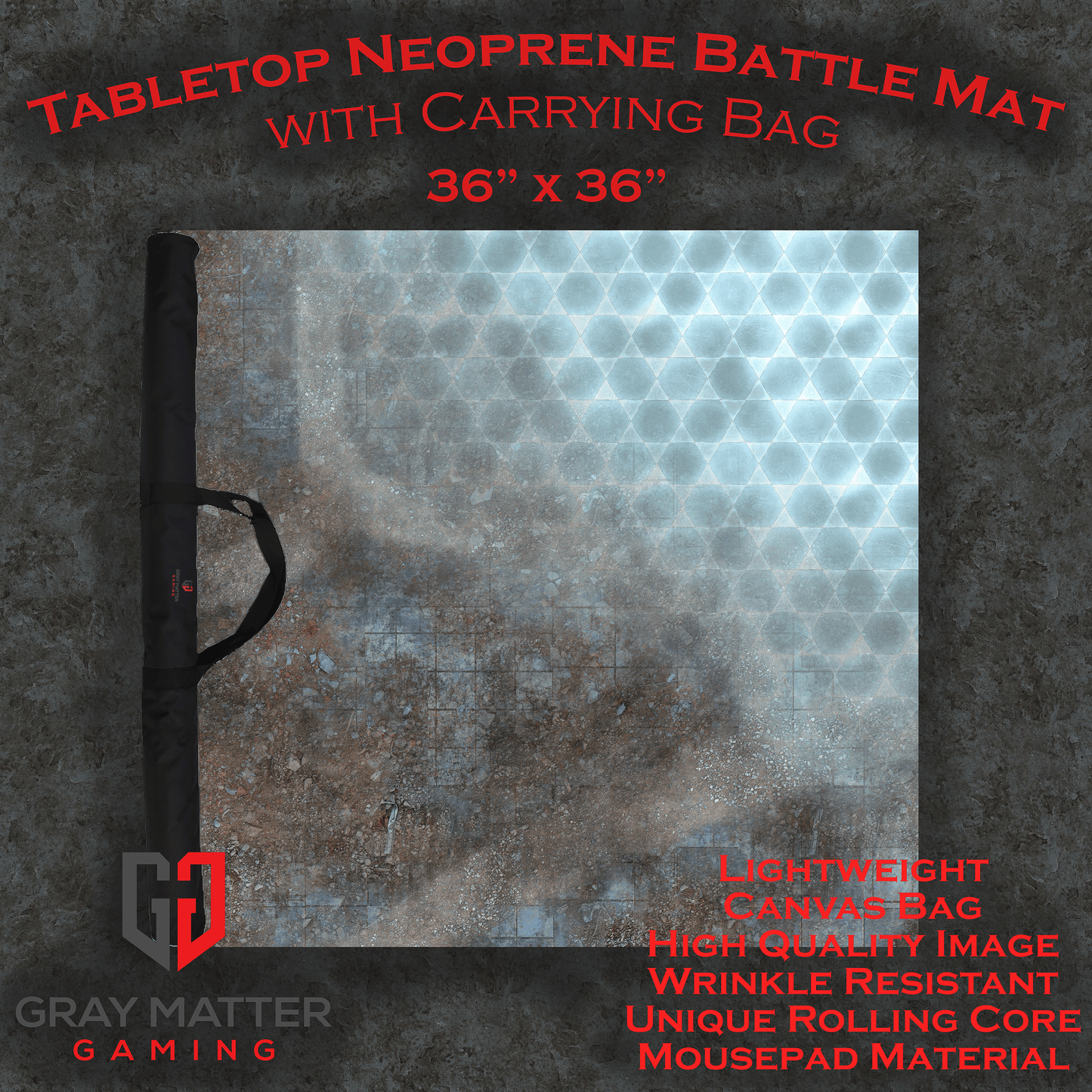 Danger Room - Neoprene Battle Mat with Bag