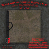 Deep Forest - Neoprene Battle Mat with Bag