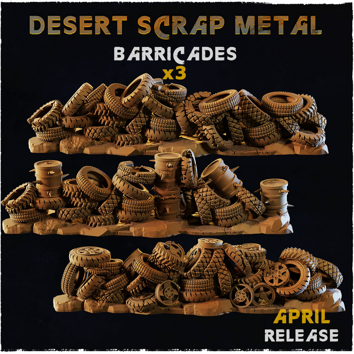 Desert Scrap Metal - Barricades