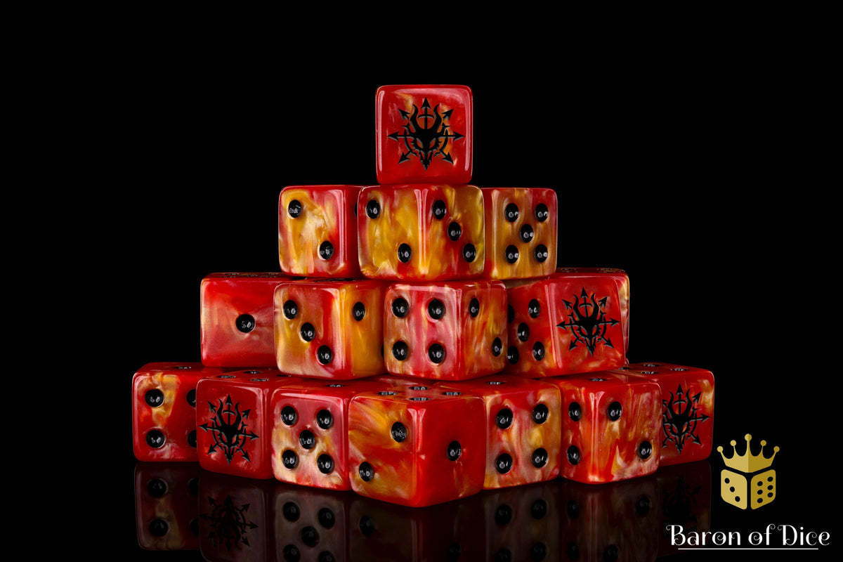 Devil Dragon Dice - Fiery Hell