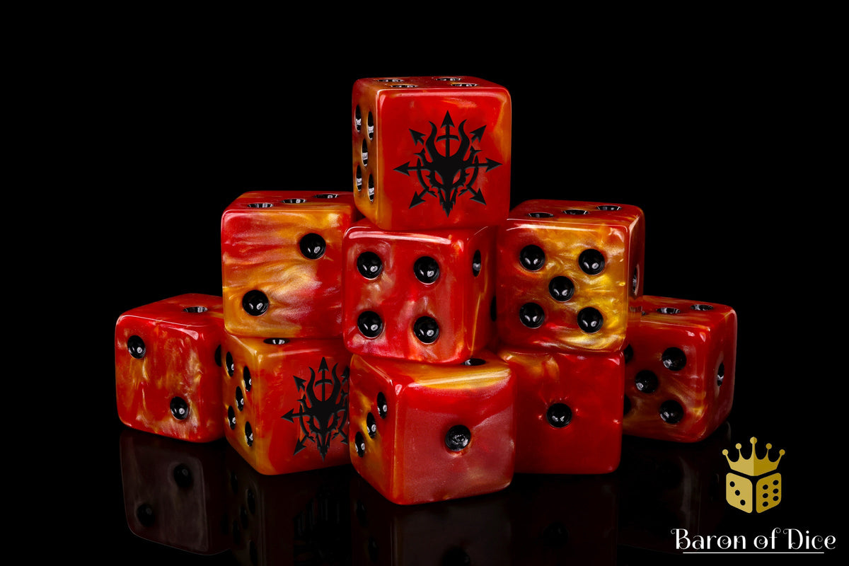 Devil Dragon Dice - Fiery Hell