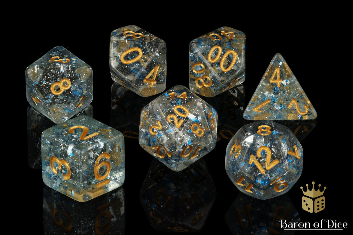 Celestine RPG Dice Set - 7 Pieces