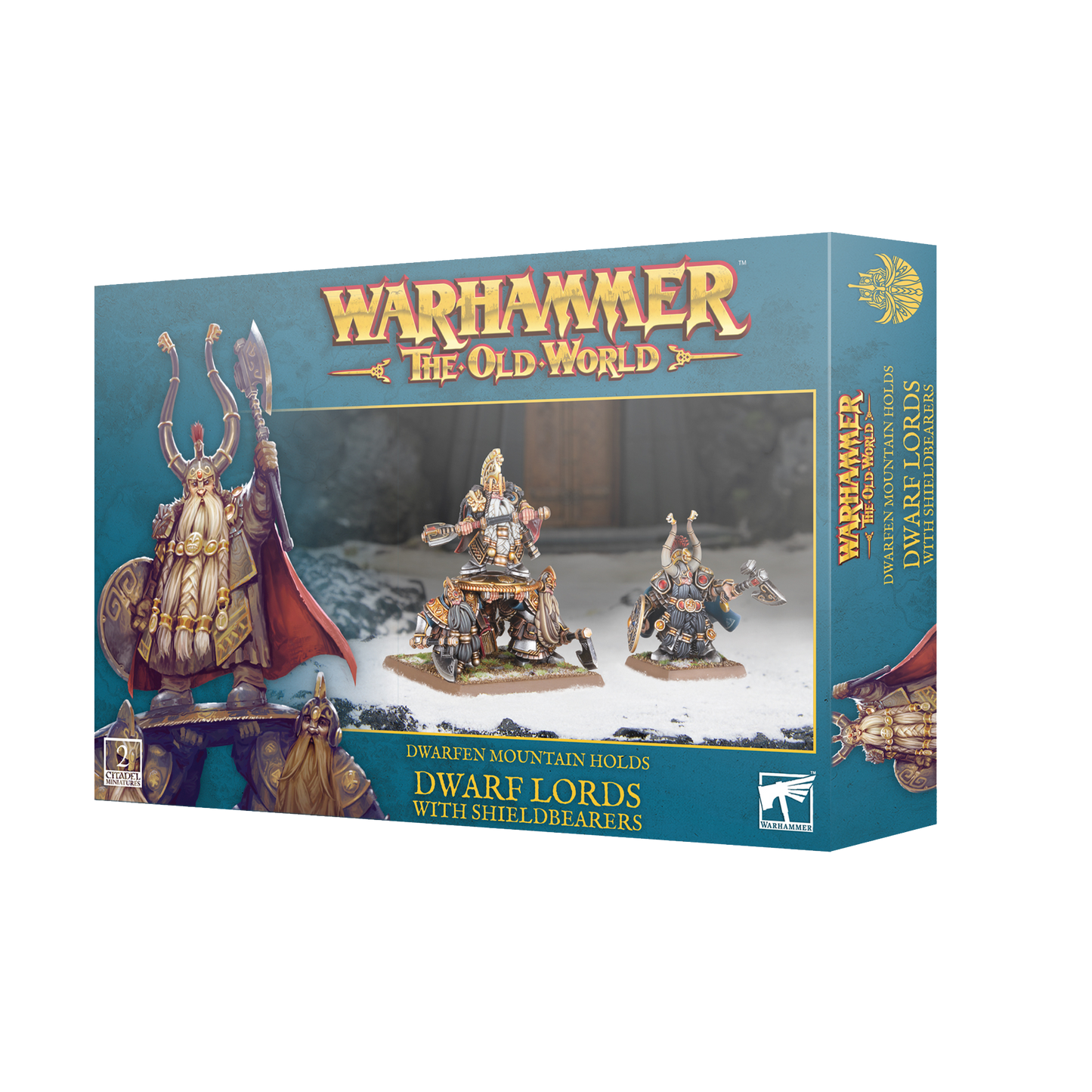 Dwarf Lords with Shieldbearers