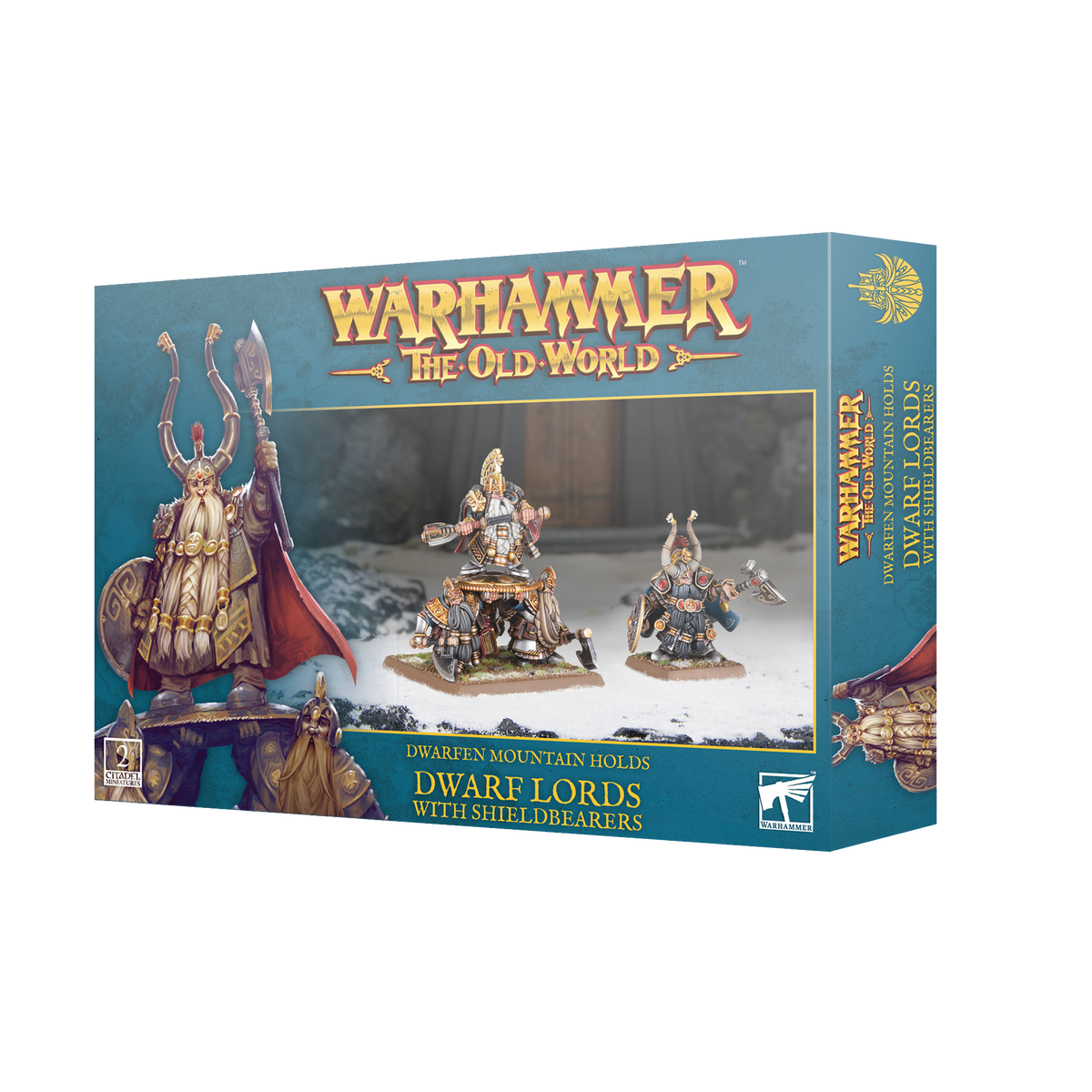 Dwarf Lords with Shieldbearers