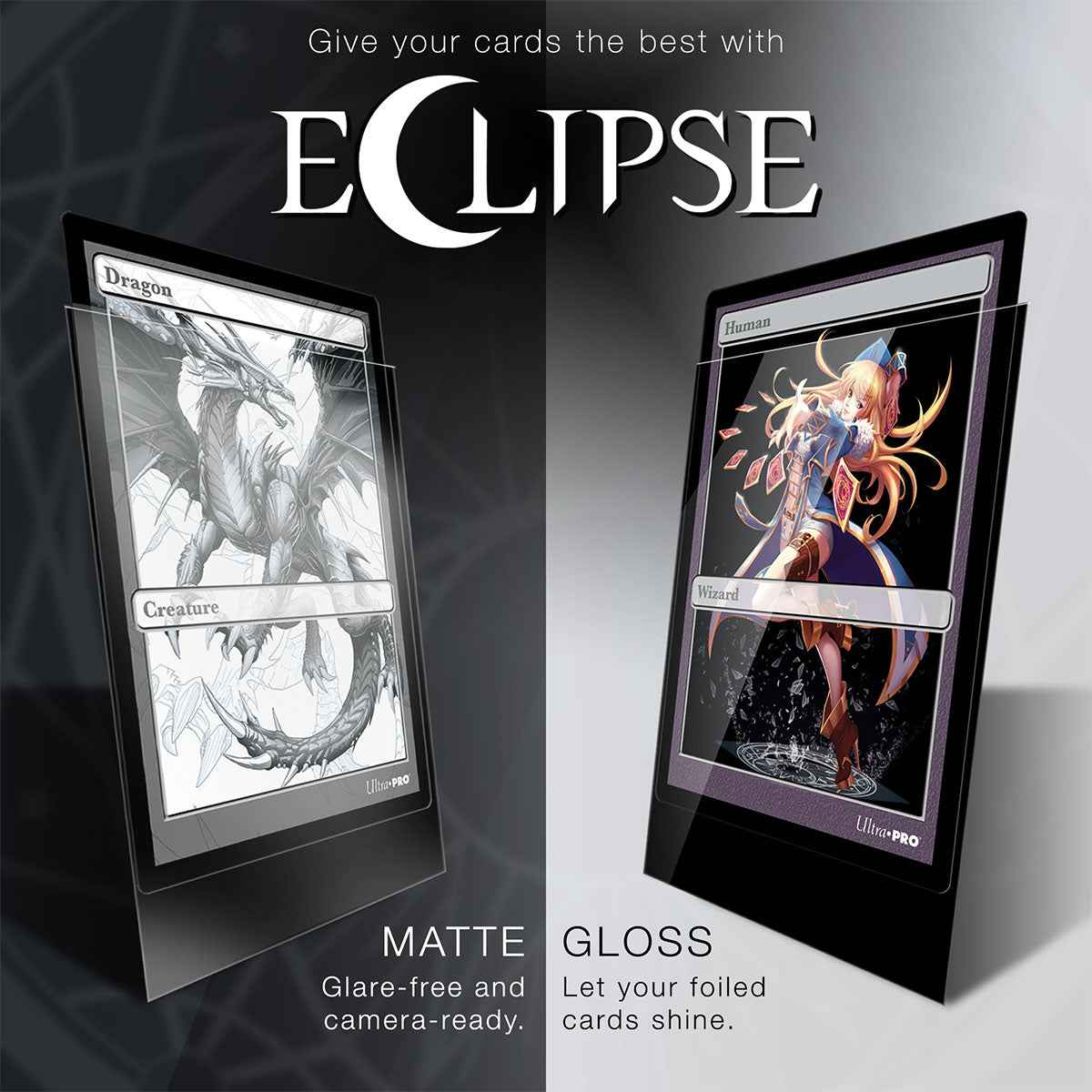 PRO-Matte ECLIPSE® Small DECK PROTECTOR® Sleeves (60ct)