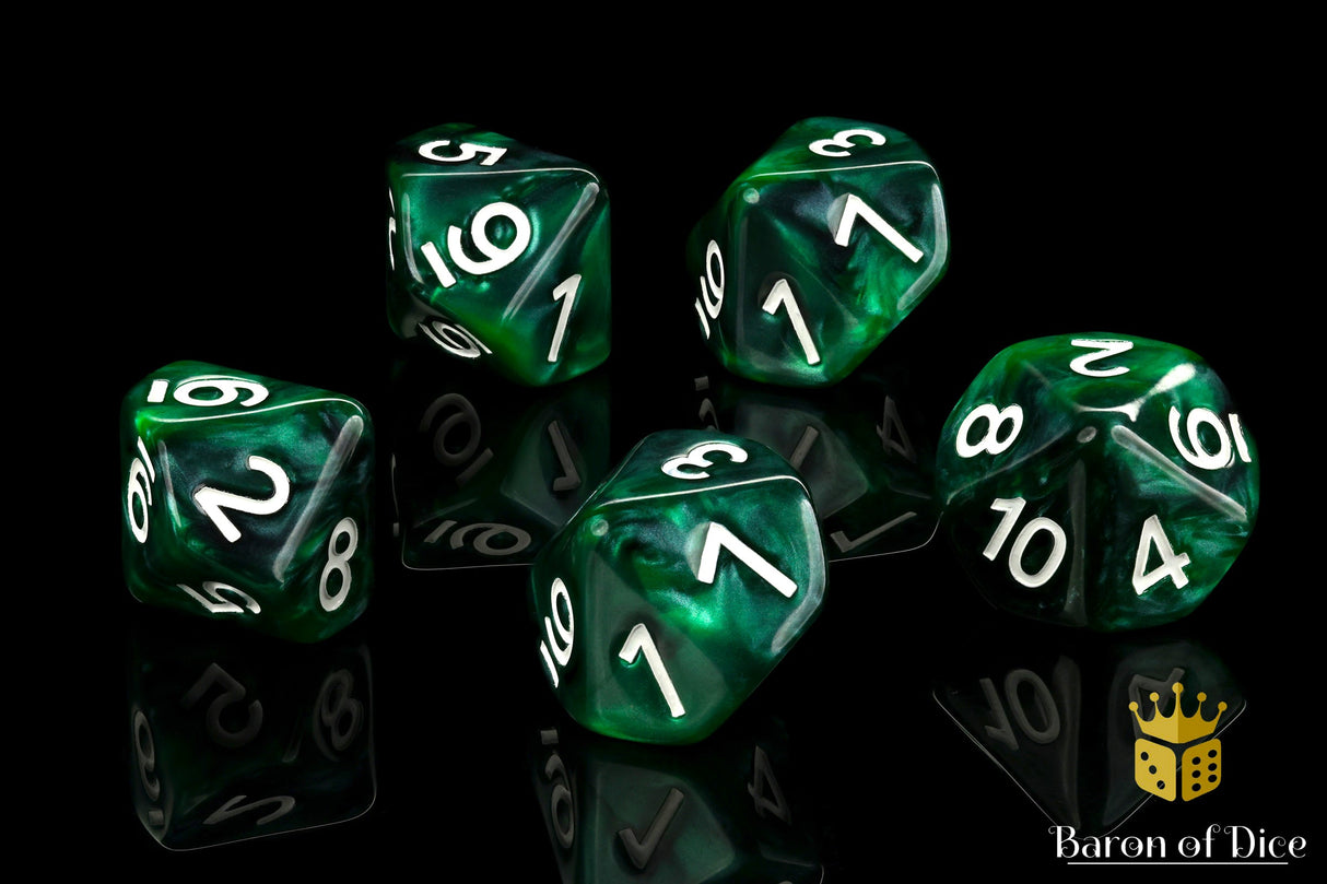 Green Titan Dice Set