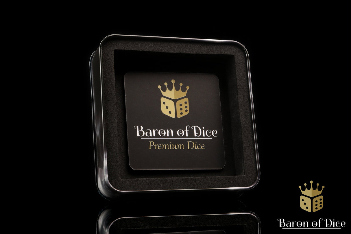 Military Sergeant Dice - Black