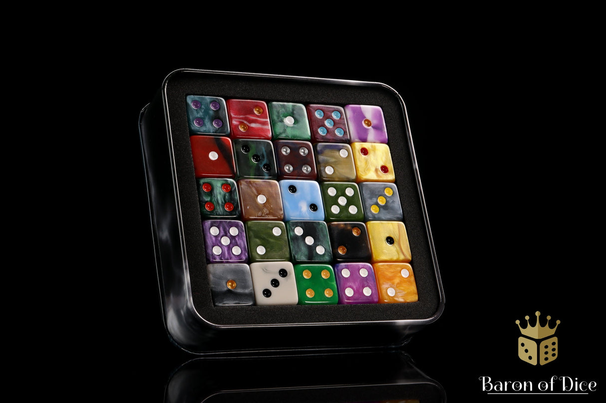 Twin Meteors Dice