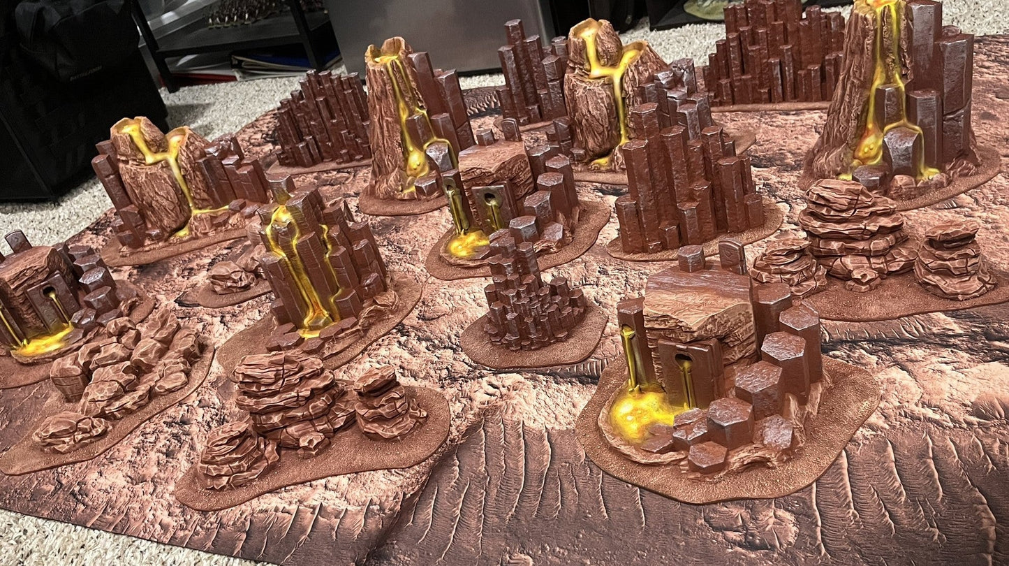 Barren Lands - Neoprene Battle Mat with Bag