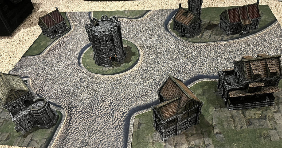 Town Center - Neoprene Battle Mat with Bag