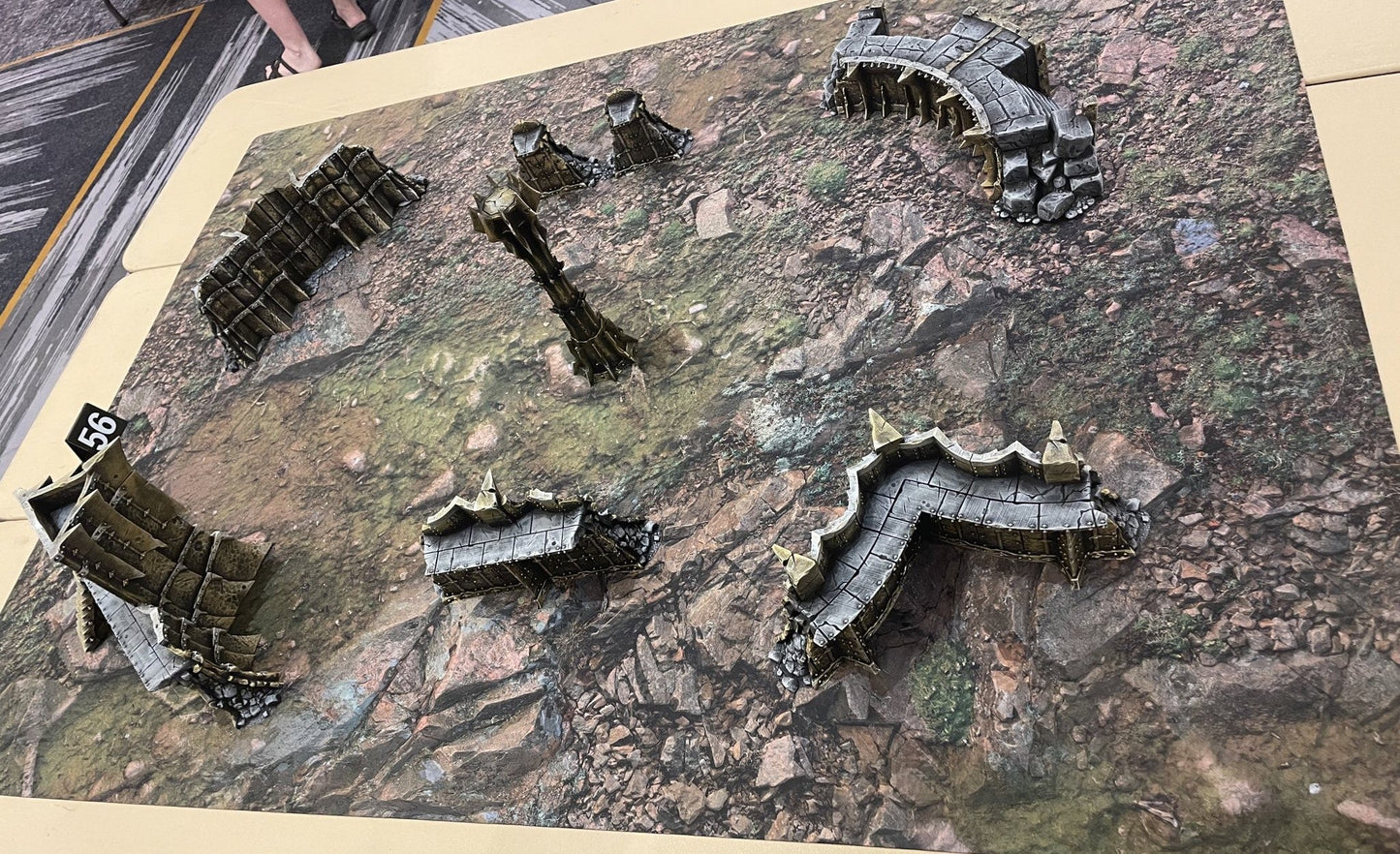 Rocky Highlands - Neoprene Battle Mat with Bag