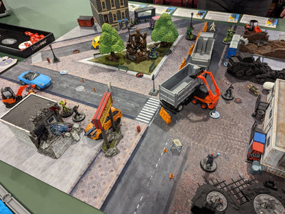 Modern City 2 - Neoprene Battle Mat with Bag