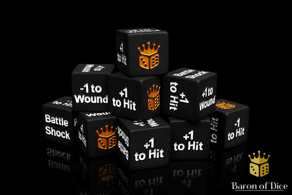 Battleshock and Counter Dice