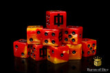 Dwarven Fyre Rune Dice