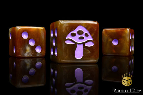 Shroom Dice - Purple