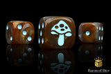 Shroom Dice - Ice Blue