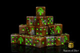 Shroom Dice - Bright Green