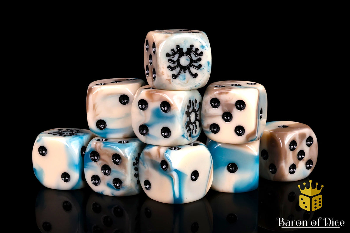 Necromantic Skeleton Rune Dice