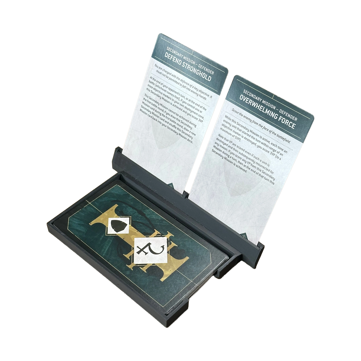 Mission Deck Card Stand & Holder